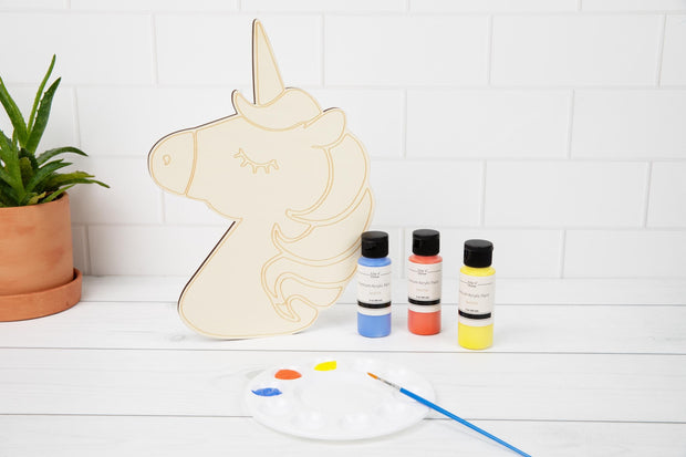 Unicorn Wood Cutout