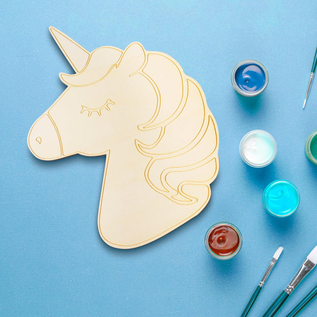 Unicorn Wood Cutout