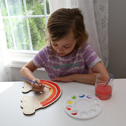 Kids Art Paint Party Wood Cutout Kit