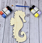 Seahorse Wood Cutout