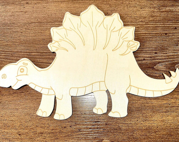 Dinosaur Wood Cutout